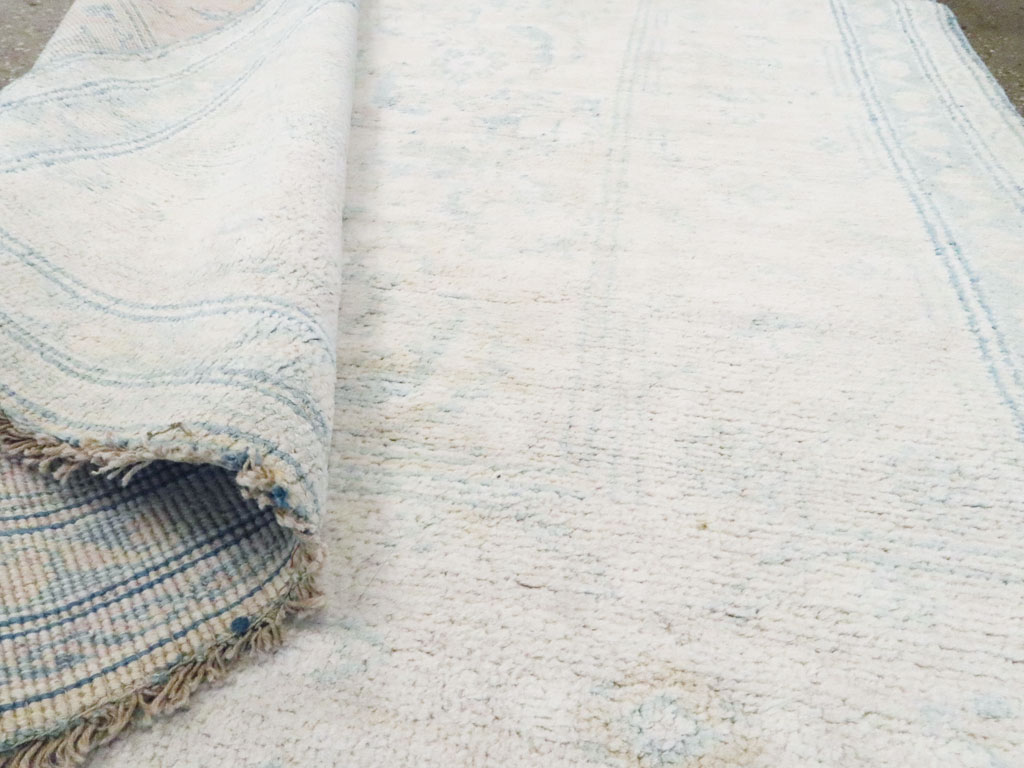 Vintage Indian Cotton Agra Rug, No.20945 - Galerie Shabab