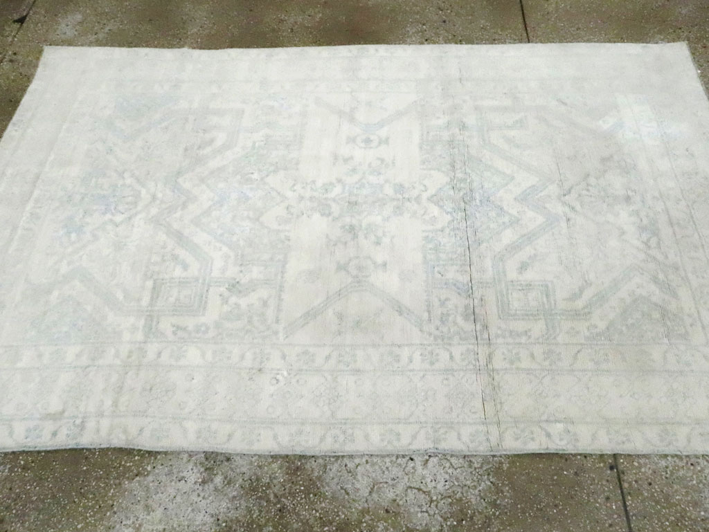Vintage Indian Cotton Agra Rug, No.20949 - Galerie Shabab
