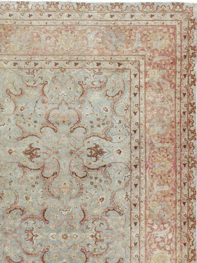 Antique Persian Tabriz Carpet, No.20959 - Galerie Shabab