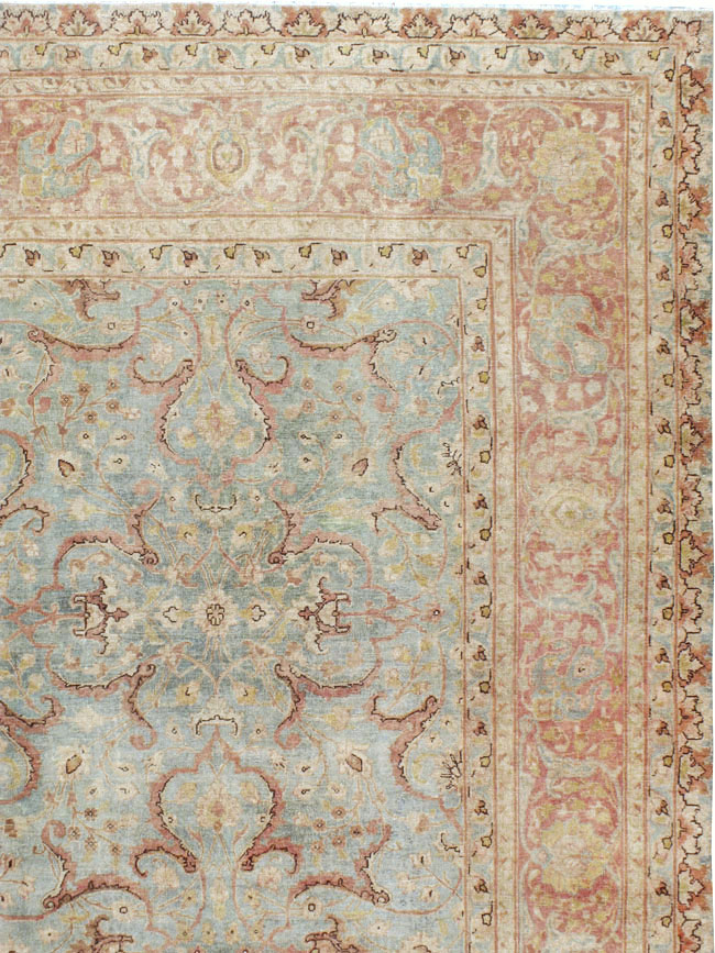 Antique Persian Tabriz Carpet, No.20959 - Galerie Shabab