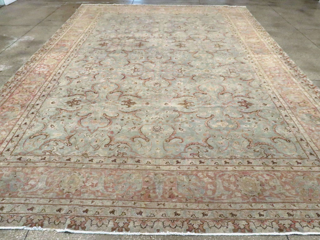 Antique Persian Tabriz Carpet, No.20959 - Galerie Shabab