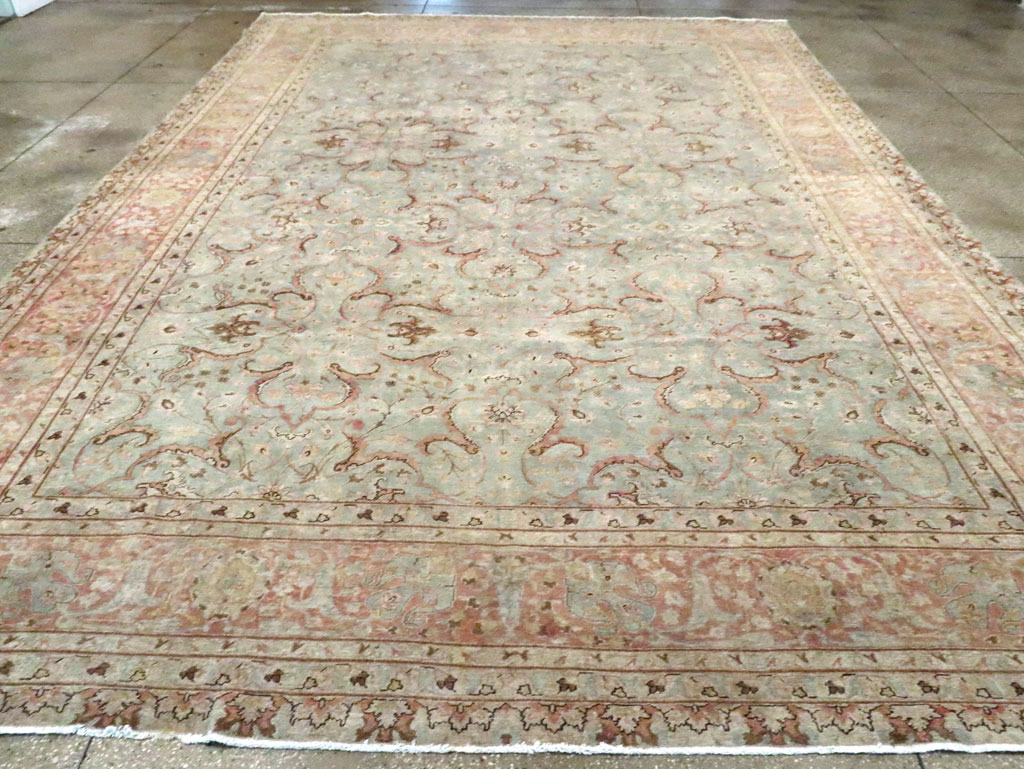 Antique Persian Tabriz Carpet, No.20959 - Galerie Shabab