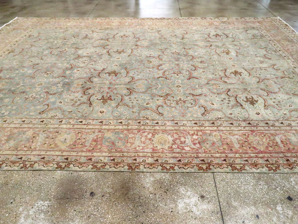 Antique Persian Tabriz Carpet, No.20959 - Galerie Shabab
