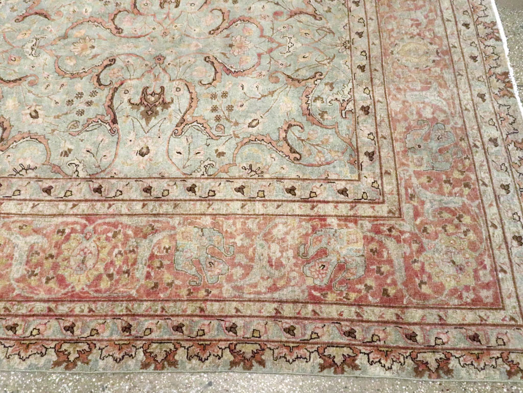 Antique Persian Tabriz Carpet, No.20959 - Galerie Shabab