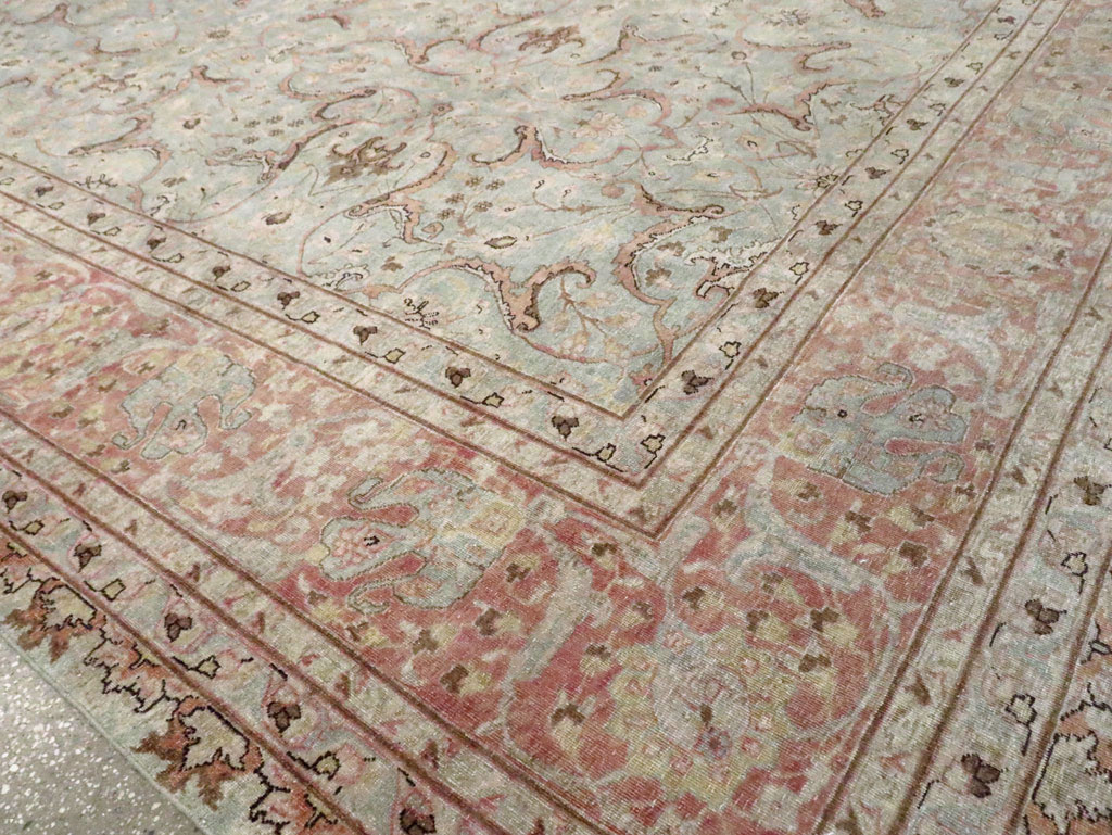Antique Persian Tabriz Carpet, No.20959 - Galerie Shabab