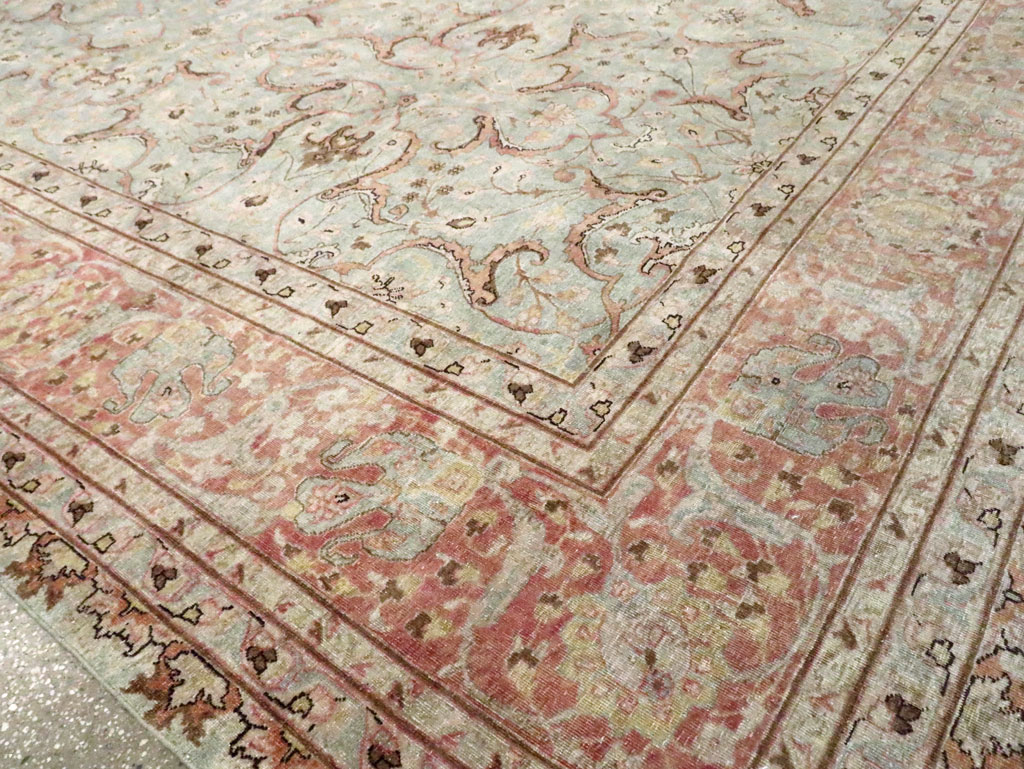 Antique Persian Tabriz Carpet, No.20959 - Galerie Shabab