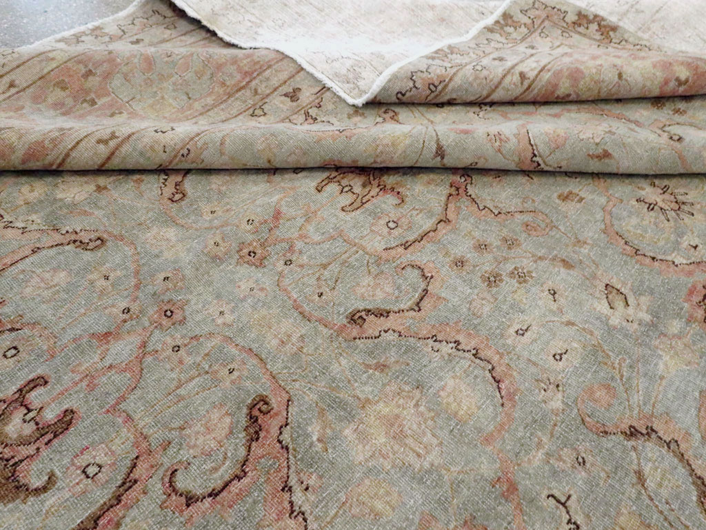 Antique Persian Tabriz Carpet, No.20959 - Galerie Shabab