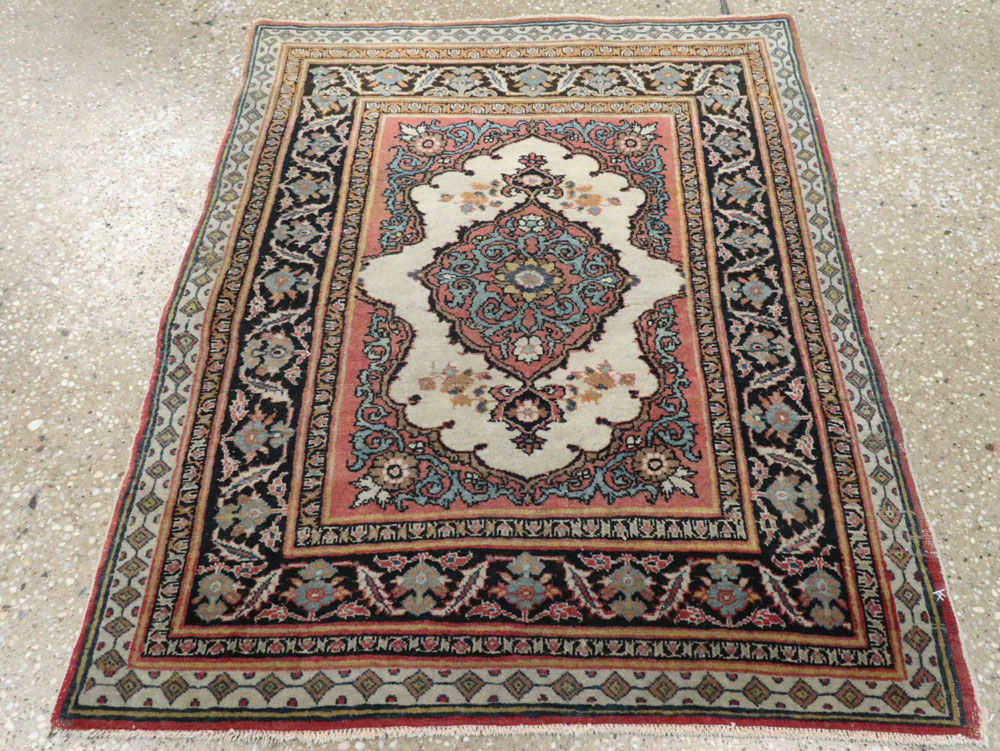 Antique Persian Tabriz Haji Jalili Rug (Pair: 1 of 2), No.20960 - Galerie Shabab