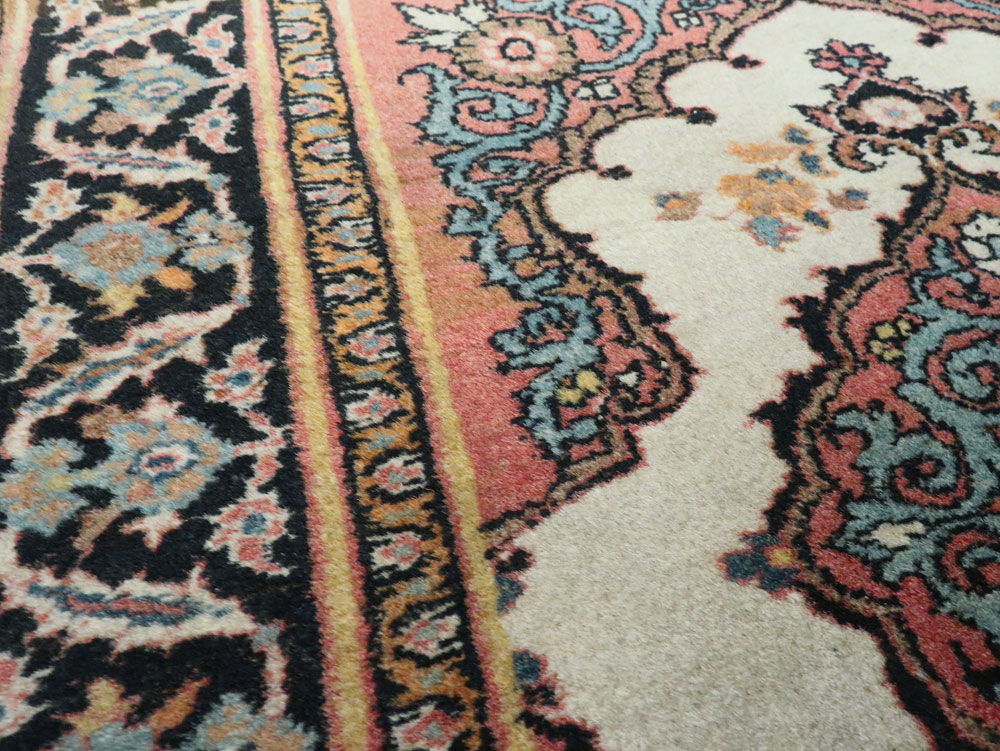 Antique Persian Tabriz Haji Jalili Rug (Pair: 1 of 2), No.20960 - Galerie Shabab