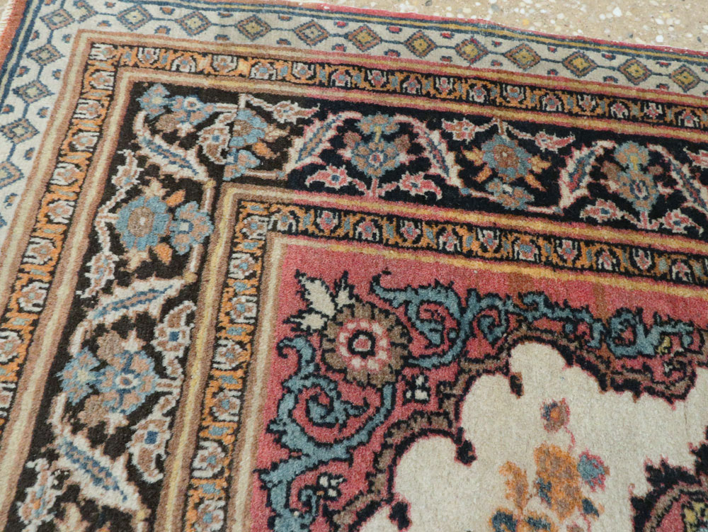 Antique Persian Tabriz Haji Jalili Rug (Pair: 1 of 2), No.20960 - Galerie Shabab