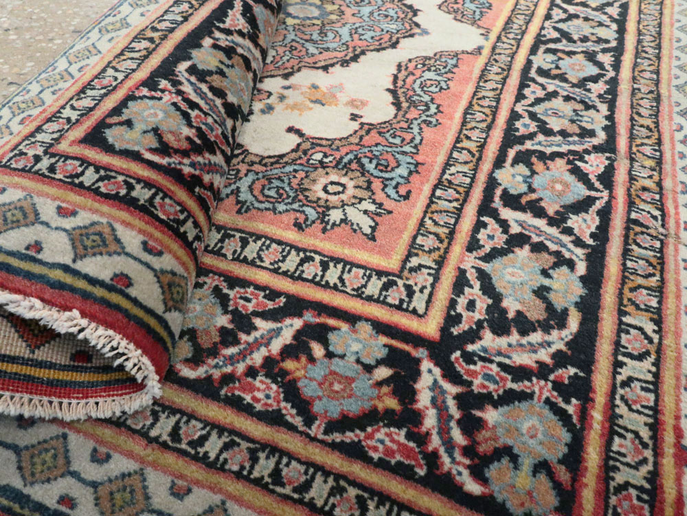 Antique Persian Tabriz Haji Jalili Rug (Pair: 1 of 2), No.20960 - Galerie Shabab