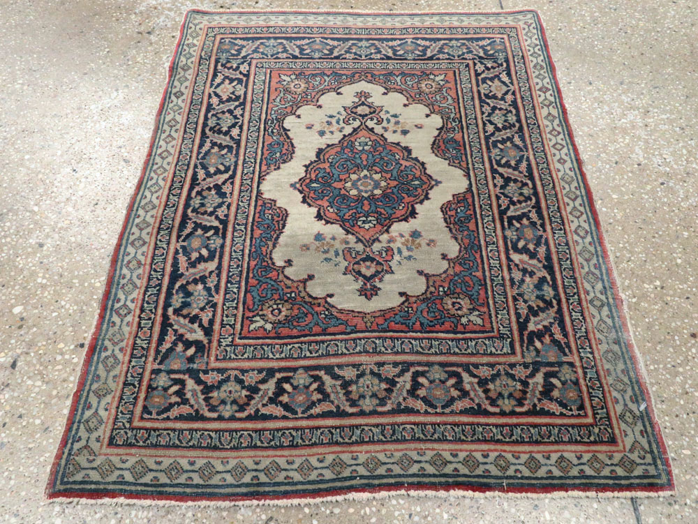 Antique Persian Tabriz Haji Jalili Rug (Pair: 2 of 2), No.20961 - Galerie Shabab