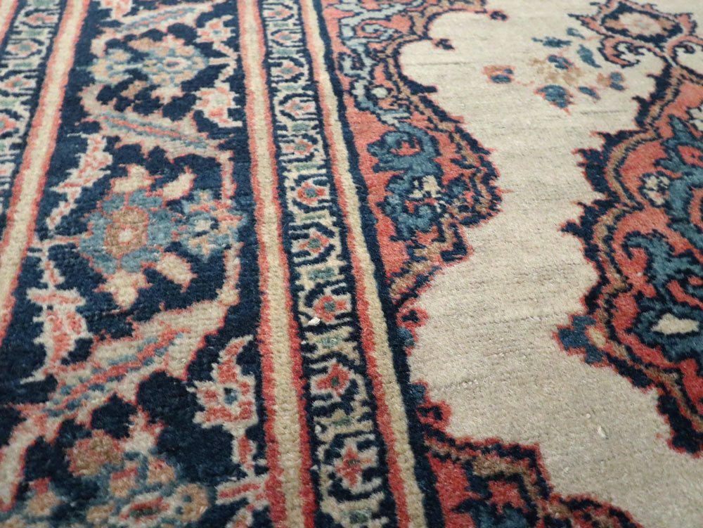 Antique Persian Tabriz Haji Jalili Rug (Pair: 2 of 2), No.20961 - Galerie Shabab