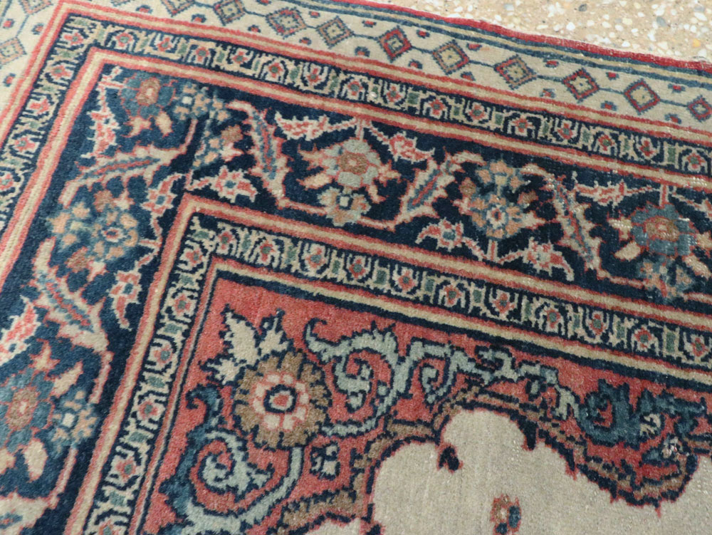 Antique Persian Tabriz Haji Jalili Rug (Pair: 2 of 2), No.20961 - Galerie Shabab