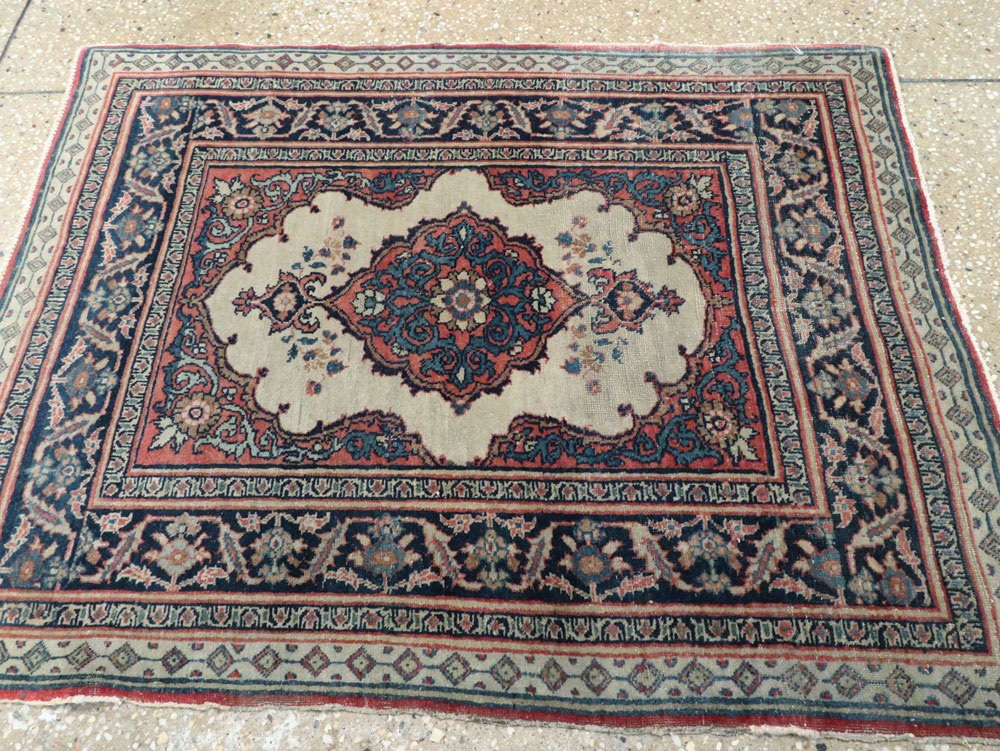 Antique Persian Tabriz Haji Jalili Rug (Pair: 2 of 2), No.20961 - Galerie Shabab