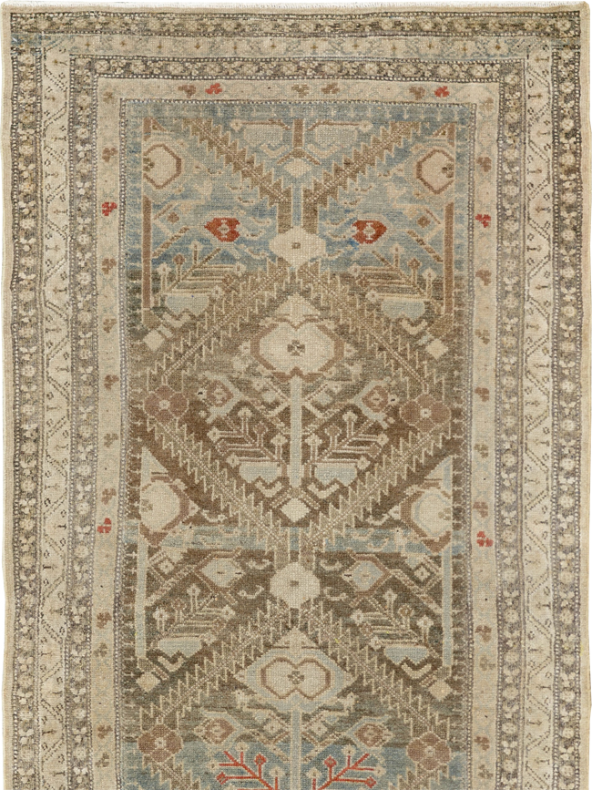 Vintage Persian Malayer Runner, No.20964 - Galerie Shabab