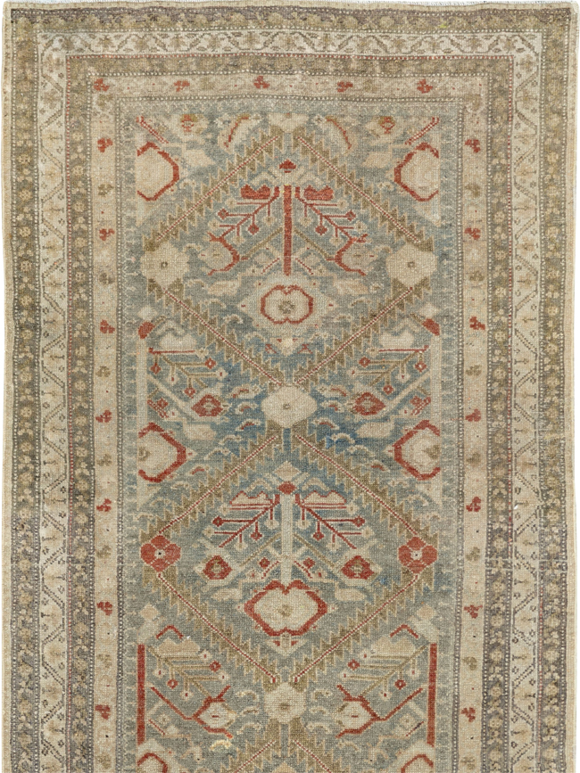 Vintage Persian Malayer Runner, No.20964 - Galerie Shabab