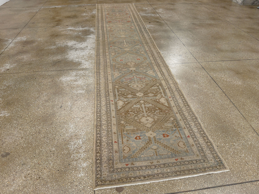 Vintage Persian Malayer Runner, No.20964 - Galerie Shabab