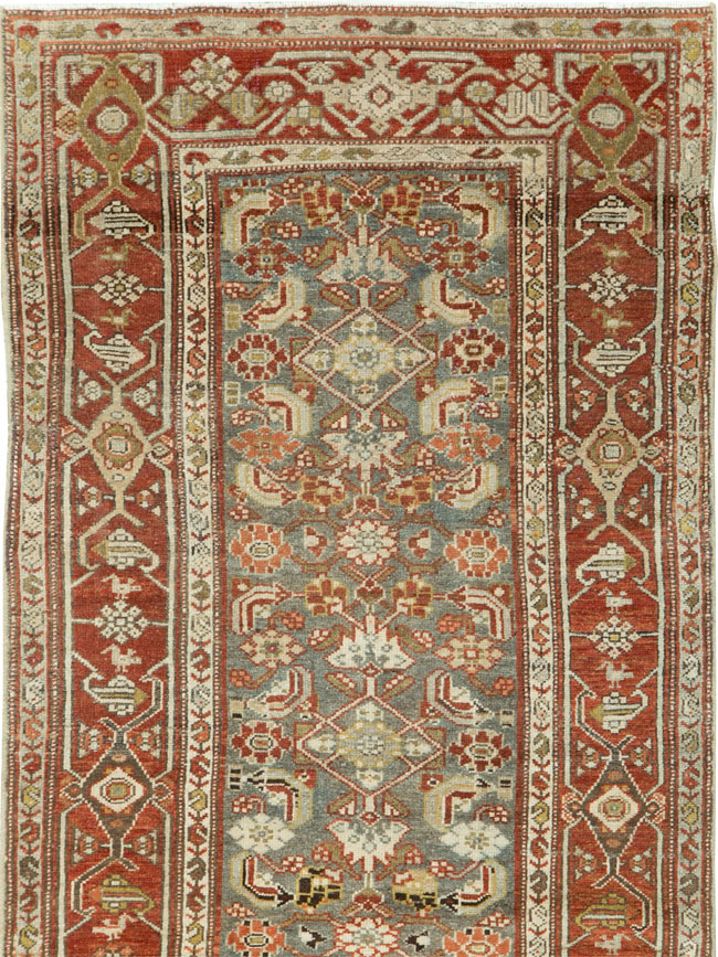 Vintage Persian Malayer Runner, No.20965 - Galerie Shabab