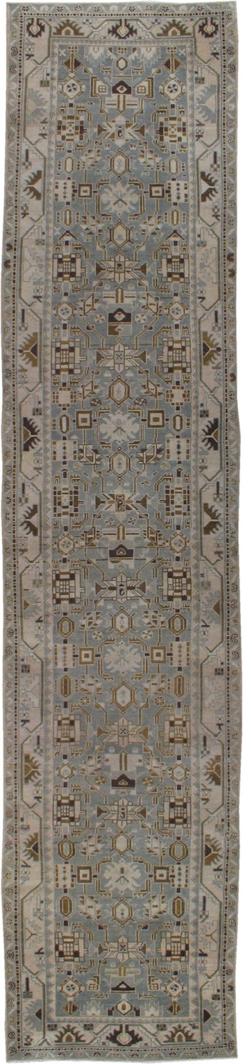 Vintage Persian Malayer Runner, No.20968 - Galerie Shabab