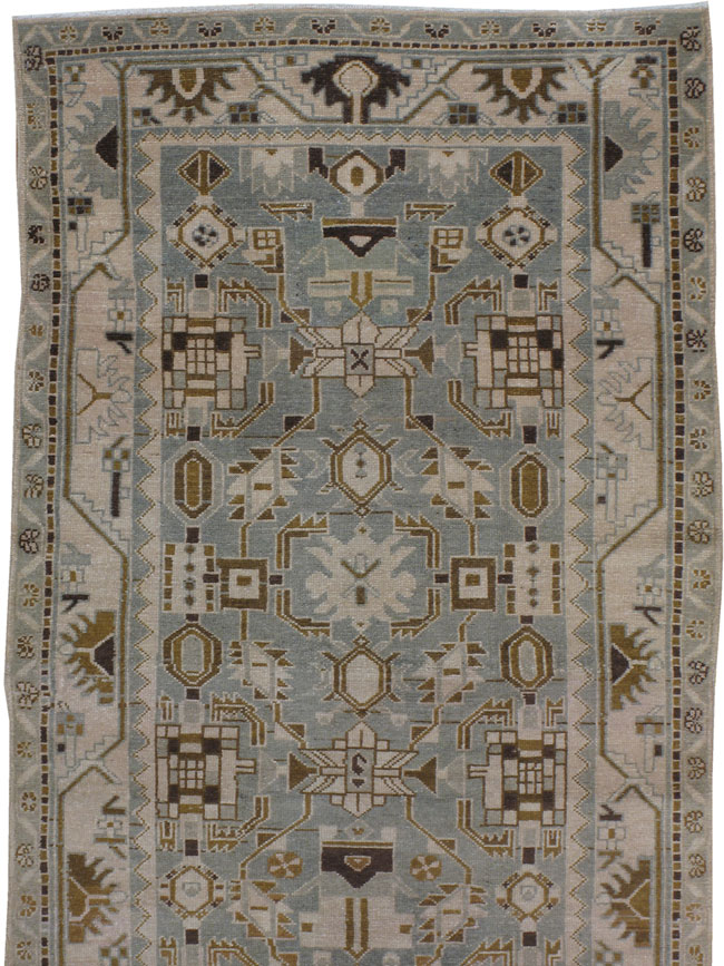 Vintage Persian Malayer Runner, No.20968 - Galerie Shabab