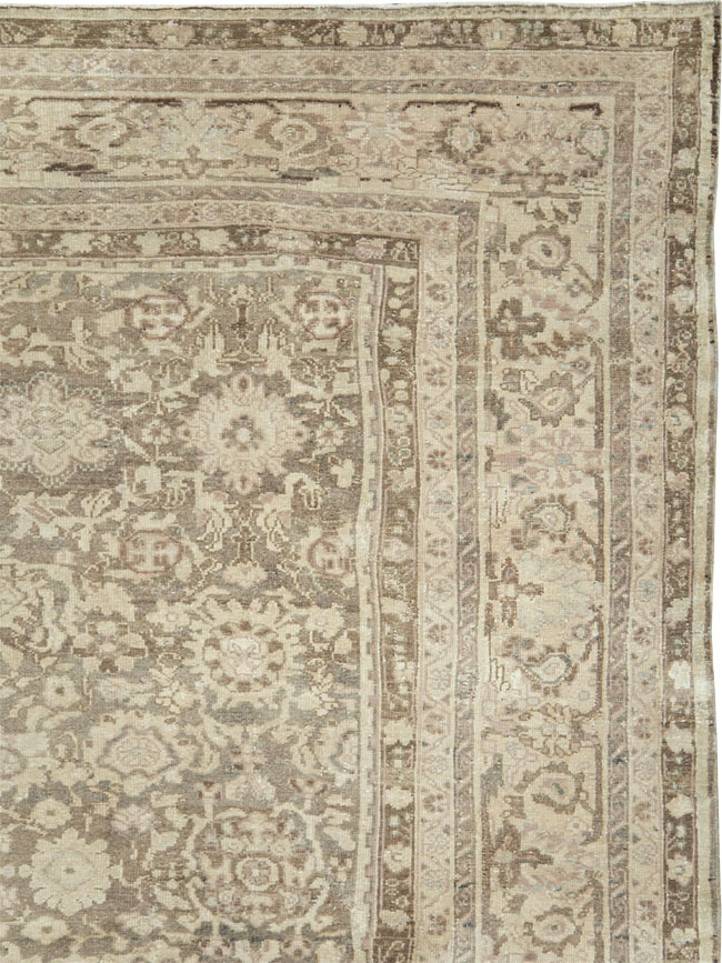 Vintage Persian Malayer Room Size Carpet, No.20971 - Galerie Shabab