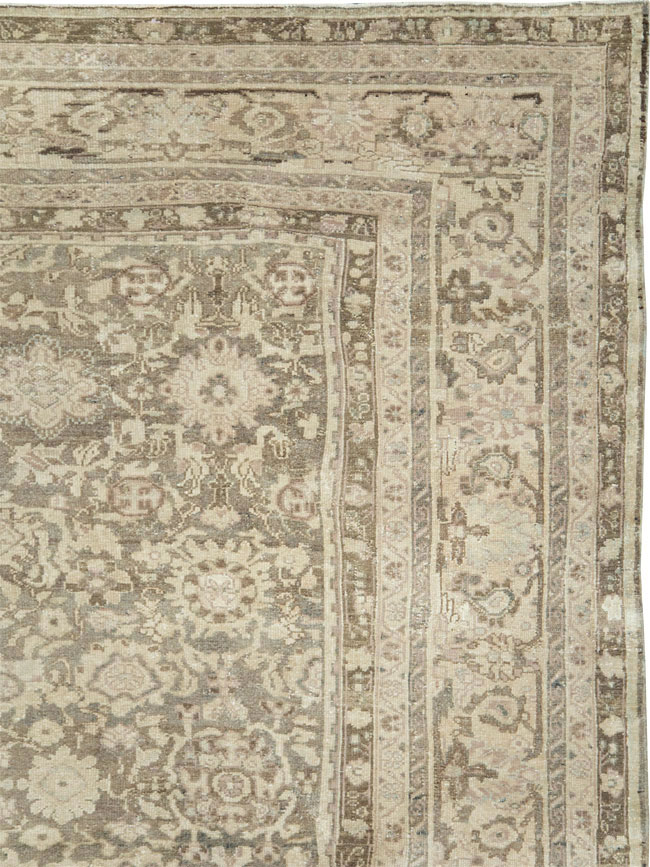 Vintage Persian Malayer Room Size Carpet, No.20971 - Galerie Shabab