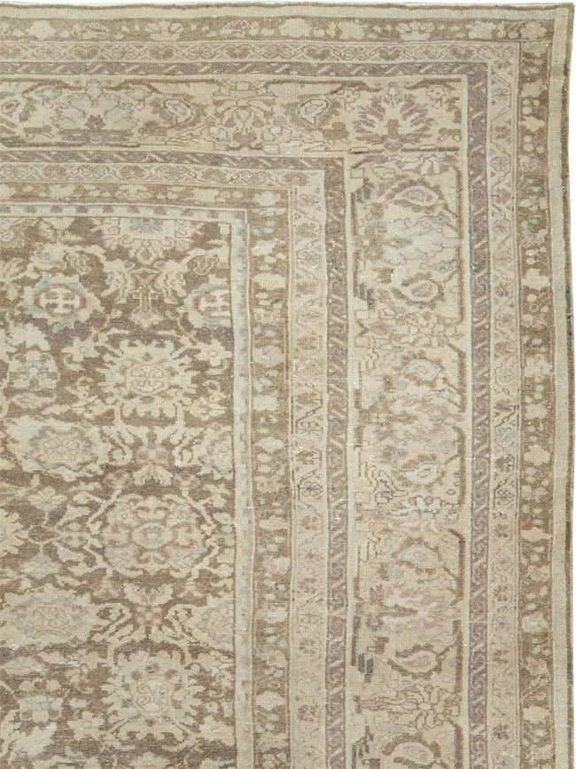 Vintage Persian Malayer Room Size Carpet, No.20971 - Galerie Shabab