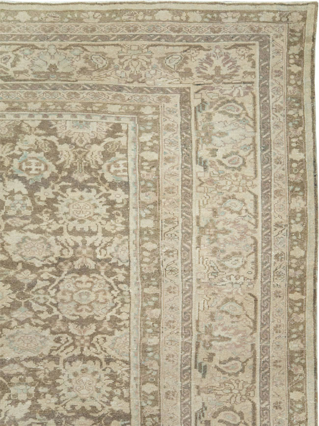 Vintage Persian Malayer Room Size Carpet, No.20971 - Galerie Shabab