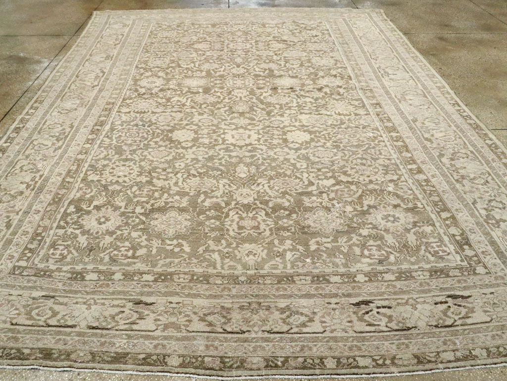 Vintage Persian Malayer Room Size Carpet, No.20971 - Galerie Shabab
