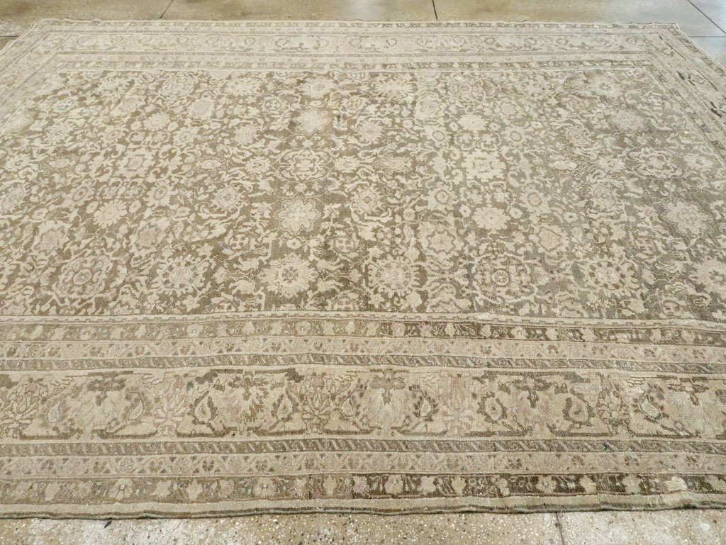 Vintage Persian Malayer Room Size Carpet, No.20971 - Galerie Shabab