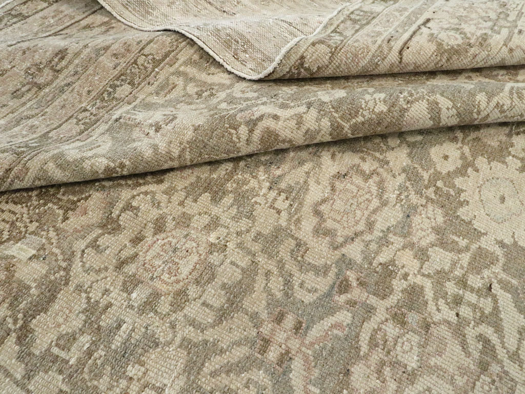 Vintage Persian Malayer Room Size Carpet, No.20971 - Galerie Shabab