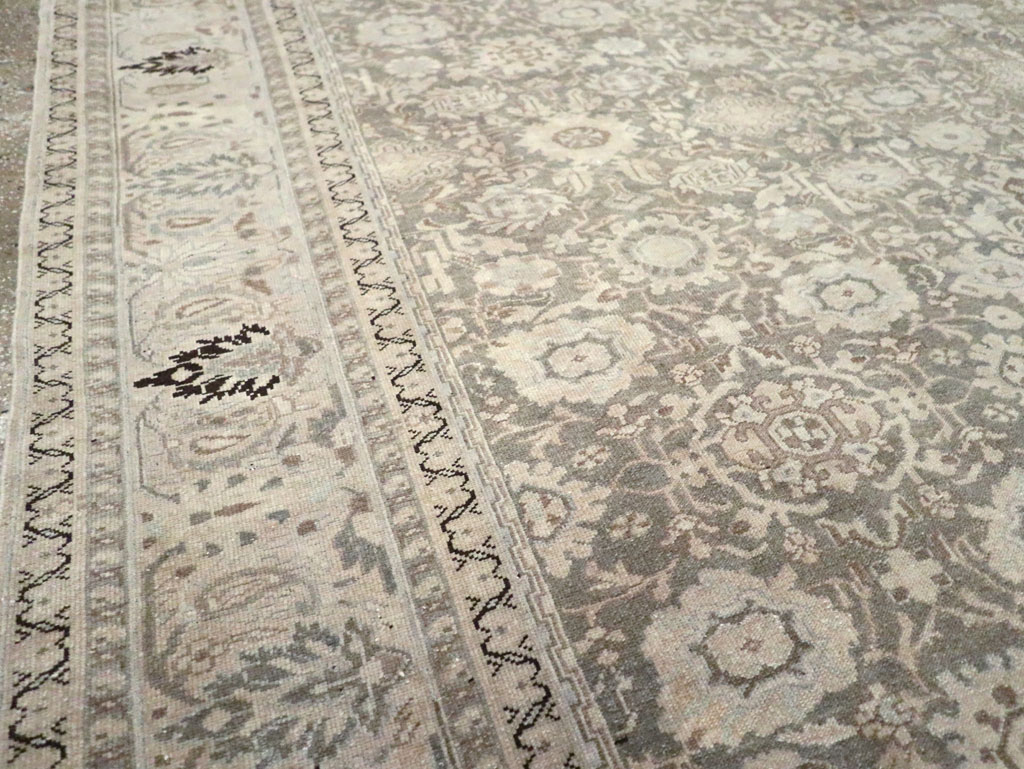 Vintage Persian Malayer Room Size Carpet, No.20972 - Galerie Shabab