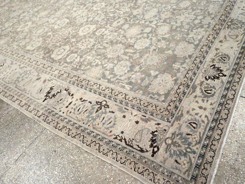 Vintage Persian Malayer Room Size Carpet, No.20972 - Galerie Shabab