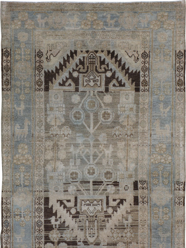 Vintage Persian Malayer Runner, No.20994 - Galerie Shabab
