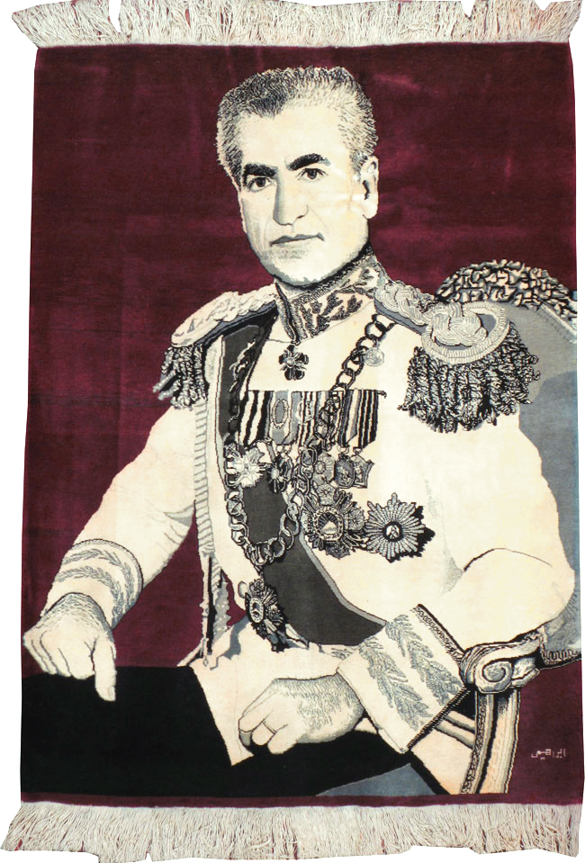 Vintage Persian Tabriz Pictorial Rug, No.21007 - Galerie Shabab