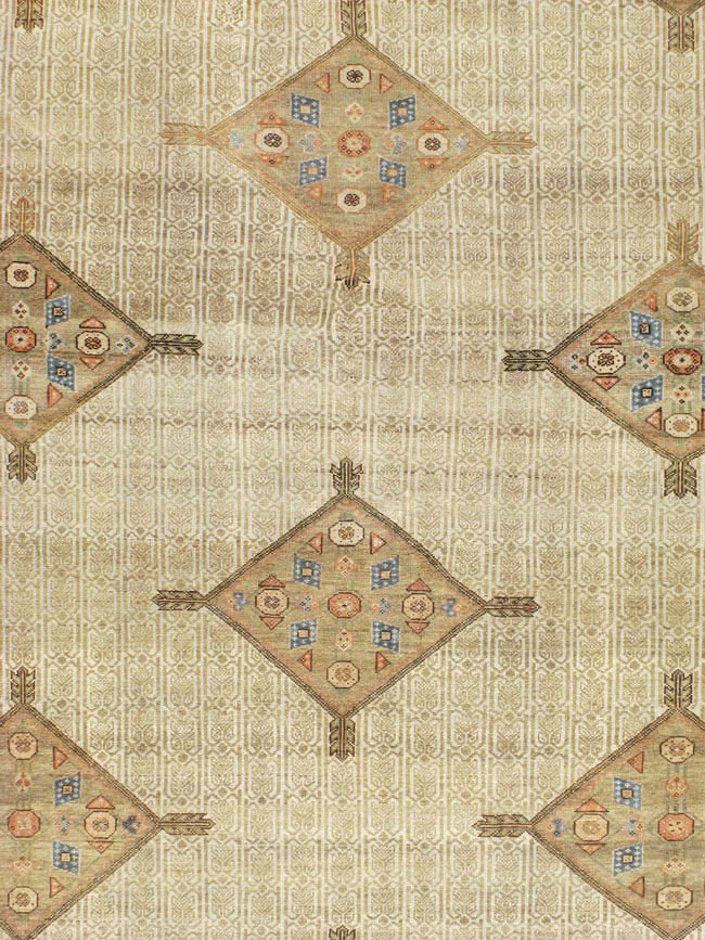 Antique Serab Carpet, No.21008 - Galerie Shabab