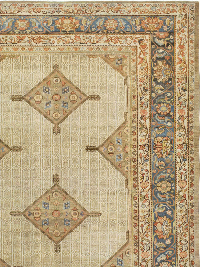 Antique Serab Carpet, No.21008 - Galerie Shabab