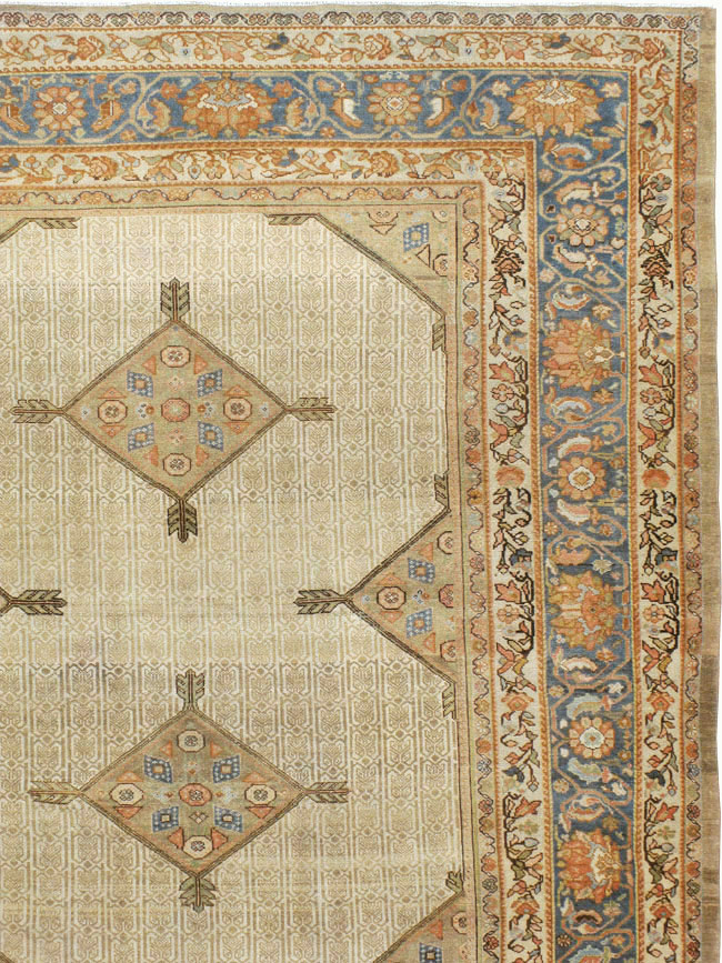 Antique Serab Carpet, No.21008 - Galerie Shabab