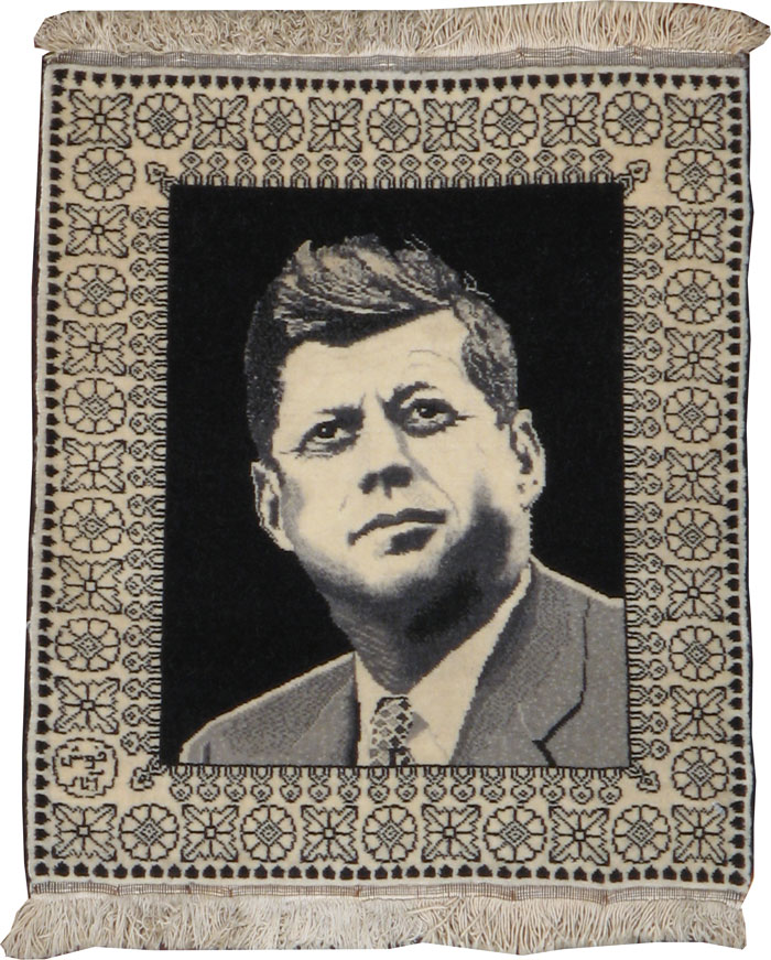 Vintage Persian Tabriz Pictorial Rug, No.21017 - Galerie Shabab