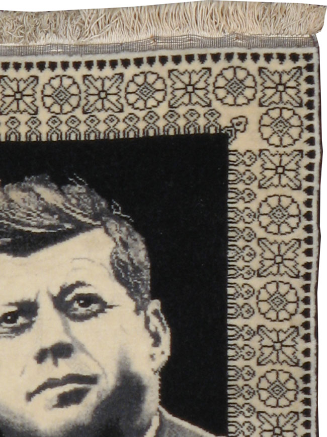 Vintage Persian Tabriz Pictorial Rug, No.21017 - Galerie Shabab