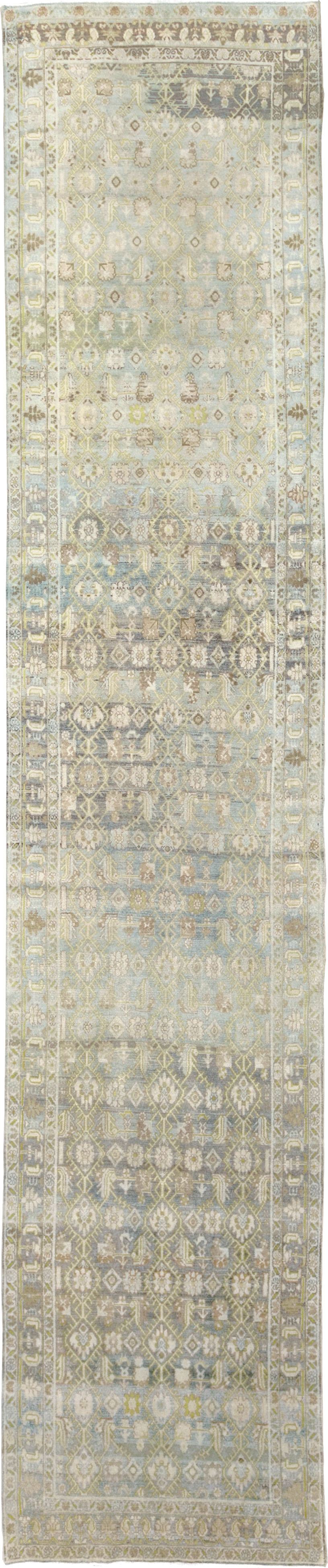 Vintage Persian Malayer Runner, No.21020 - Galerie Shabab