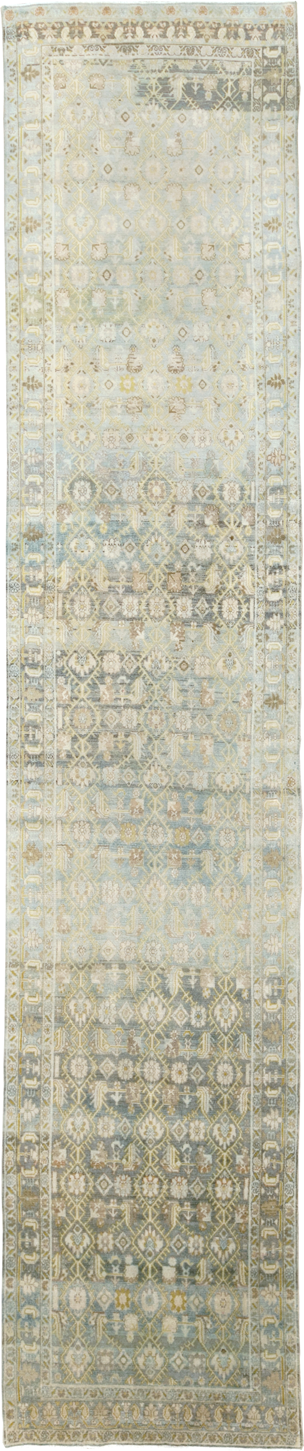 Vintage Persian Malayer Runner, No.21020 - Galerie Shabab