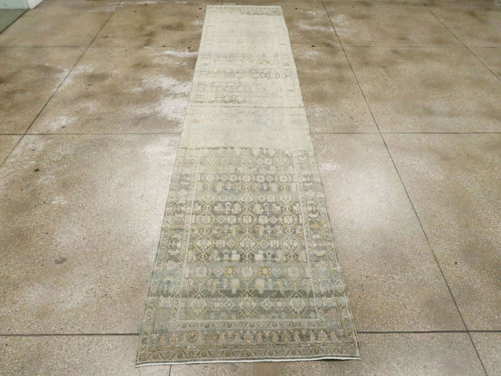 Vintage Persian Malayer Runner, No.21020 - Galerie Shabab