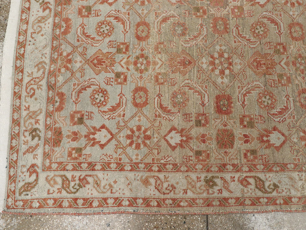Vintage Persian Malayer Runner, No.21022 - Galerie Shabab