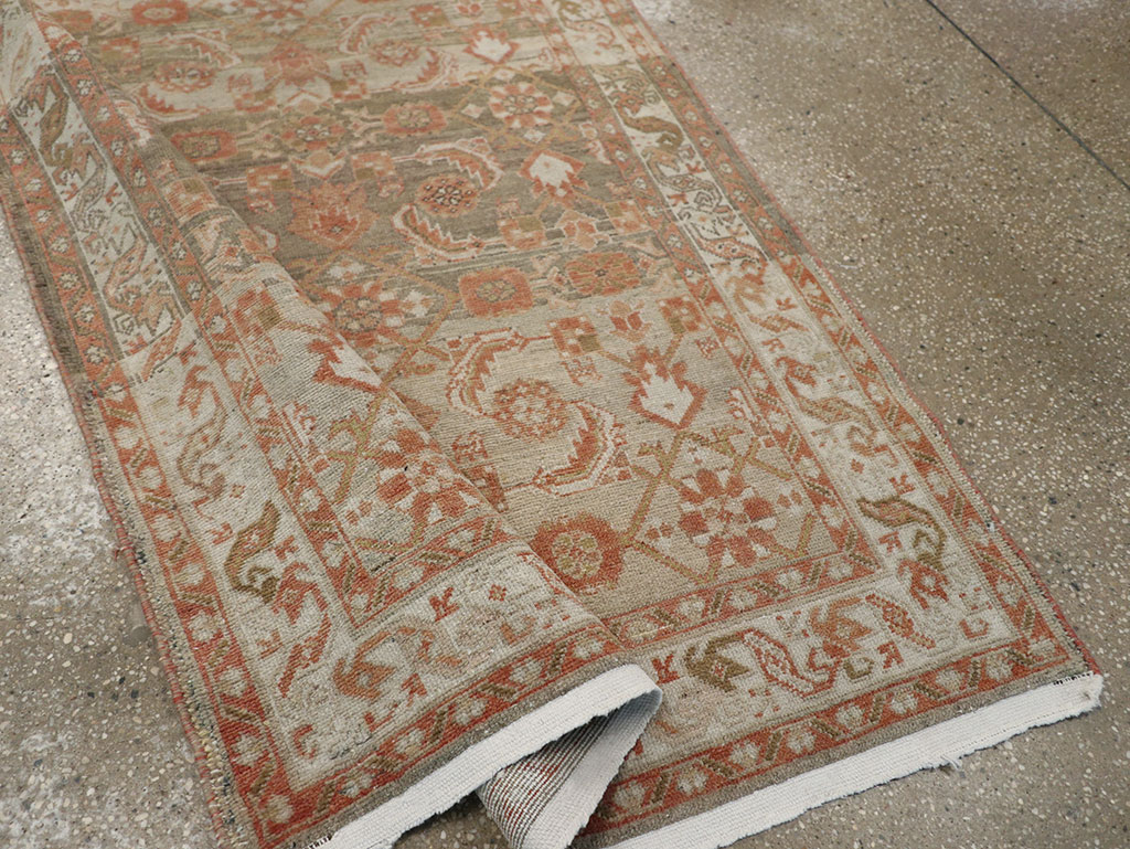 Vintage Persian Malayer Runner, No.21022 - Galerie Shabab