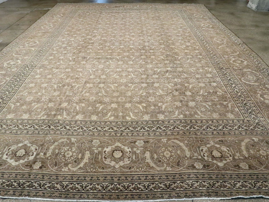 Antique Persian Tabriz Carpet, No.21025 - Galerie Shabab