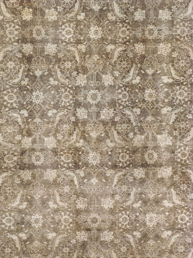Antique Persian Tabriz Carpet, No.21025 - Galerie Shabab