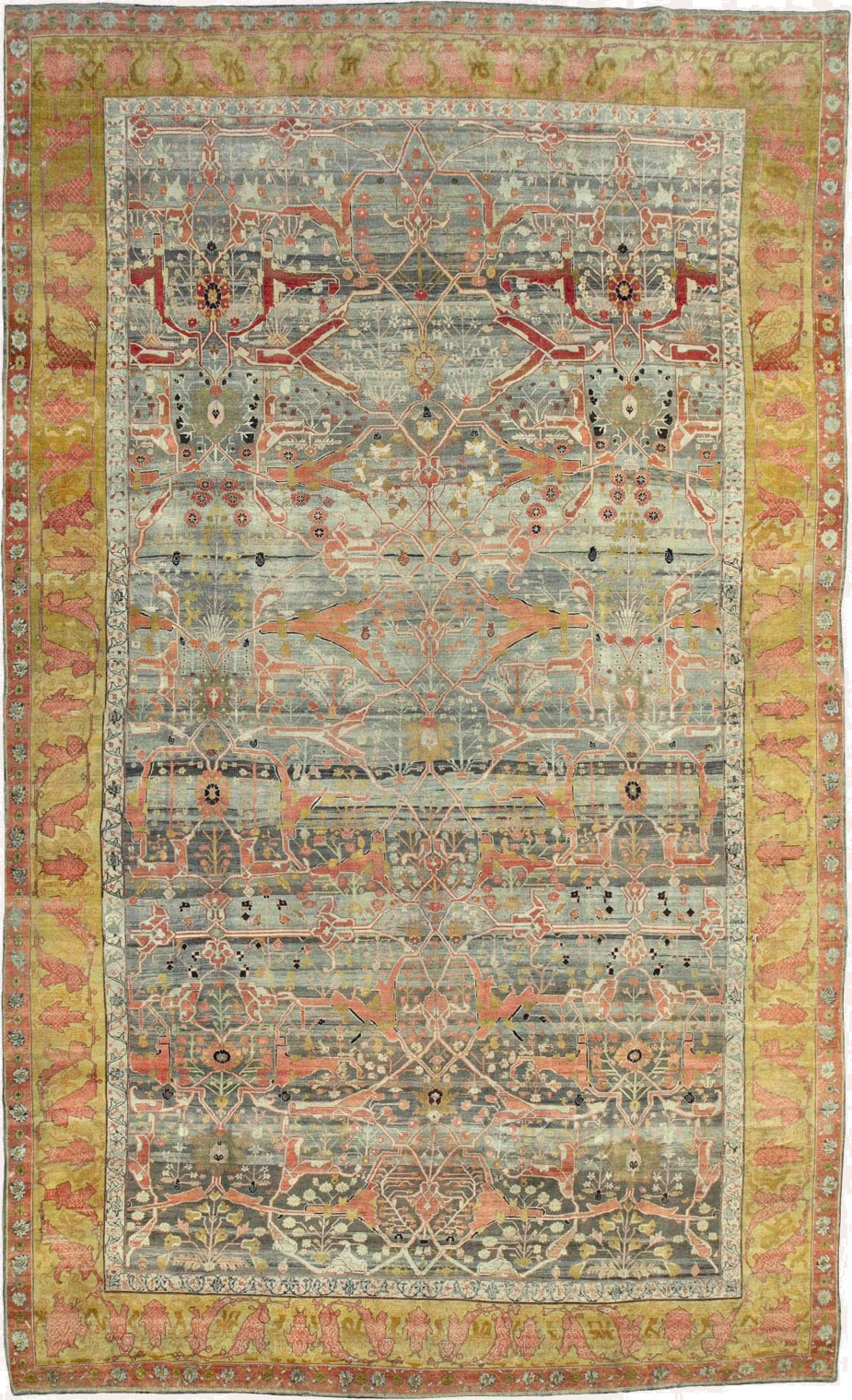 Antique Persian Bidjar Carpet, No.21029 - Galerie Shabab