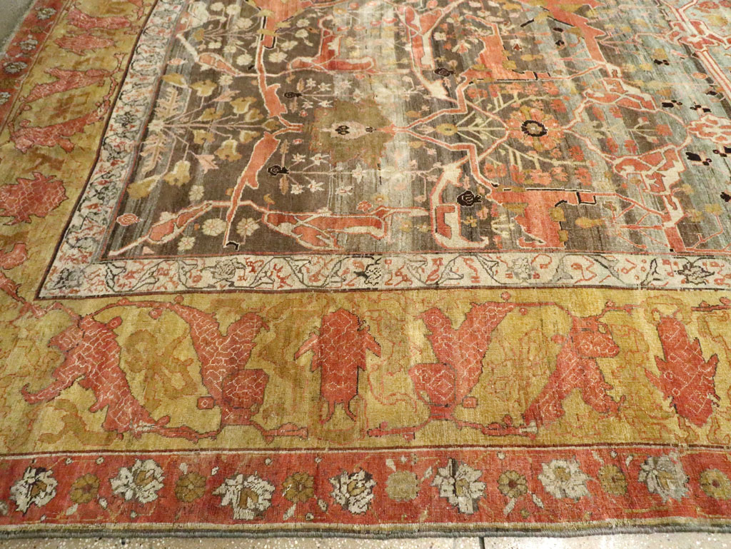 Antique Persian Bidjar Carpet, No.21029 - Galerie Shabab